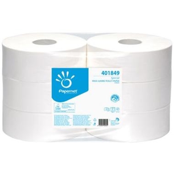 Toiletpapir Papernet Jumbo Maxi 2-lag 