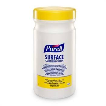 Purell surface sanitising wipes blå - desinfektion med ethanol - 200 stk.