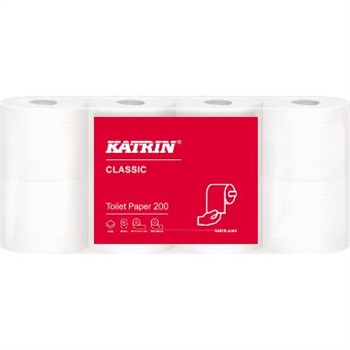 Toiletpapir Katrin Classic 200 2-lag 