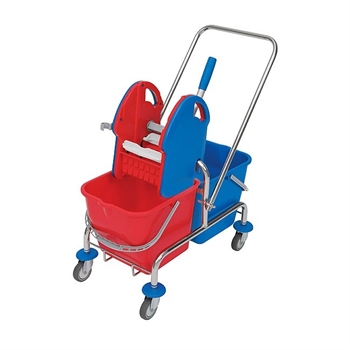 Chrom wetmop vogn komplet