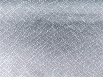 Textildug Akryl Jacquad Grå 160 cm