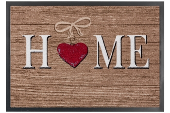 Måtte Homelike Woodheart home beige 39x58 cm.