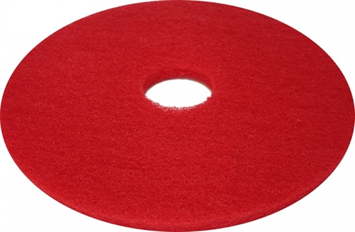 Floorpad 12" Rød rondel - 1 stk