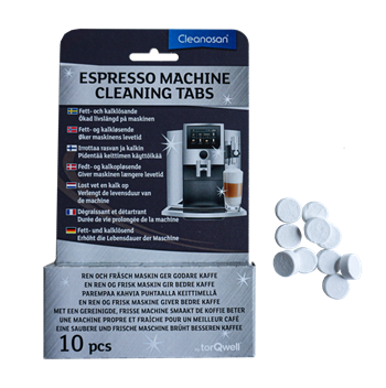 Espresso machine cleaning tabs 10 stk.