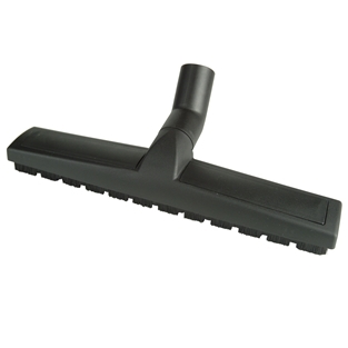 Børstemundstykke ø32mm nylonhår m/hjul - 360mm bred Sort
