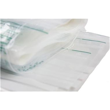 Lynlåspose 150x200 mm 50 my m/Skrivefelt LDPE