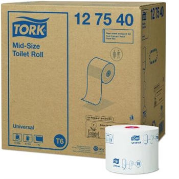 Toiletpapir Tork universal T6 Mid-size 
