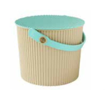 Omnioutil spand 10 ltr. L - Beige/Mint