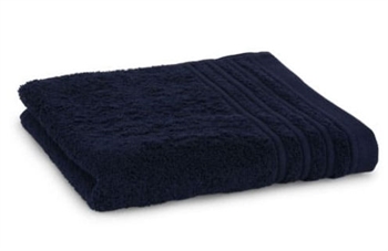 Lisboa håndklæde 70 x 140 cm Mørkeblå
