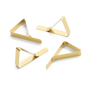 Dugklemmer 4 stk. Guld
