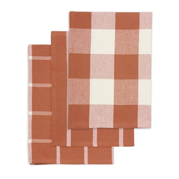 Viskestykker 3 stk. 50x70 ass. Royal Rust