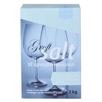 Groft salt til opvaskemaskine - 2 kg.