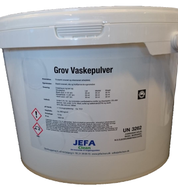 Grov vaskepulver 10 kg JEFA Clean