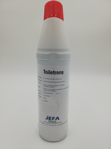 JEFA Clean toiletrens 0,7 l.
