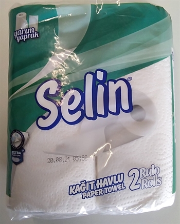 Køkkenrulle Selin 2 ruller