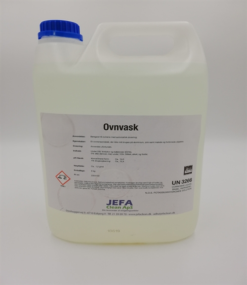 Ovnvask 5 ltr. JEFA Clean