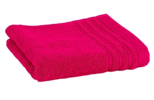 Lisboa håndklæde 50x100 cm Raspberry