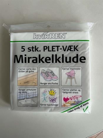Kvikren Mirakelklude 18x18 cm.