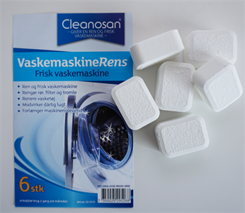 Clenosan Vaskemaskinerens - 6 stk.