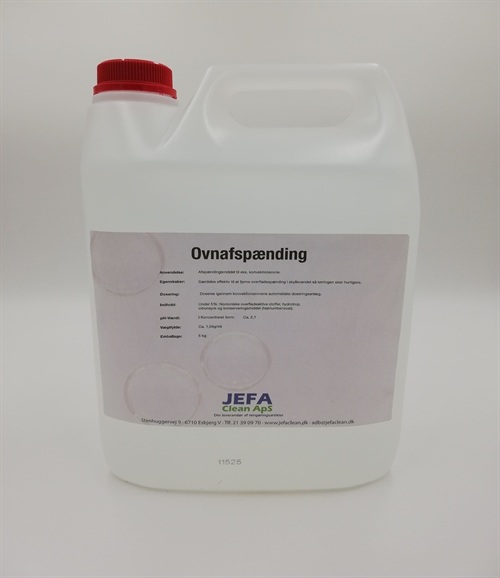 Ovnafspænding 5 L JEFA Clean