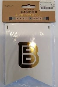 Baby boy banner, mix <br><font color="RED">RESTSALG</font>