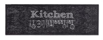 Måtte Miabella Kitchen Sort 50x150 cm.