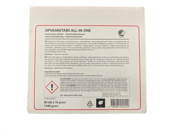 All-in-one opvasketabs 80 stk